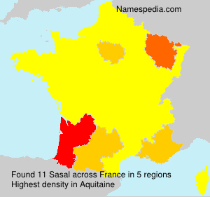 Surname Sasal in France Surname Sasal in France