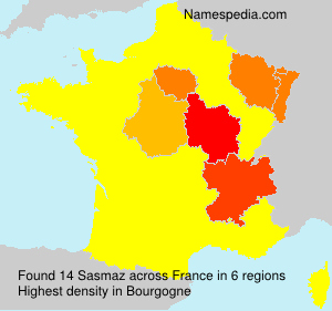 Surname Sasmaz in France Surname Sasmaz in France