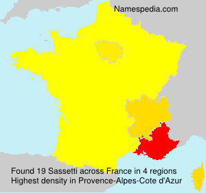 Surname Sassetti in France Surname Sassetti in France