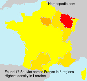 Surname Sauvlet in France Surname Sauvlet in France