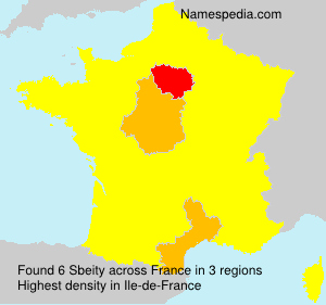 Surname Sbeity in France Surname Sbeity in France
