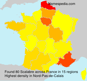 Surname Scalabre in France Surname Scalabre in France