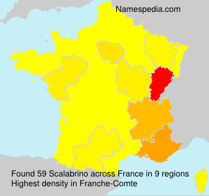 Surname Scalabrino in France Surname Scalabrino in France
