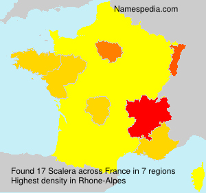 Surname Scalera in France Surname Scalera in France