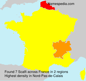 Surname Scalfi in France Surname Scalfi in France