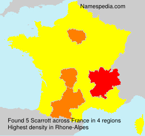 Surname Scarrott in France Surname Scarrott in France