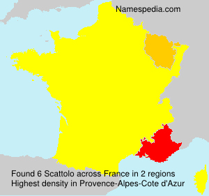 Surname Scattolo in France Surname Scattolo in France