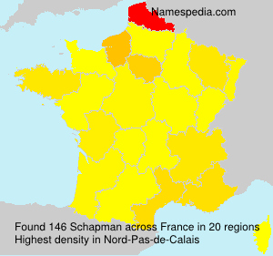 Surname Schapman in France Surname Schapman in France