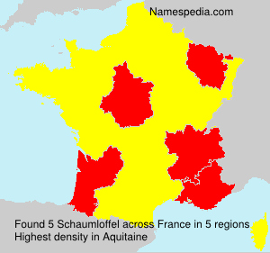 Surname Schaumloffel in France Surname Schaumloffel in France