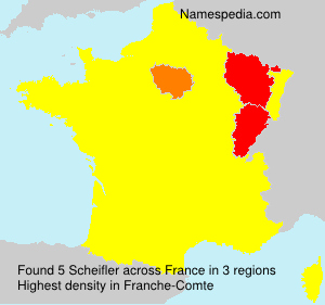 Surname Scheifler in France Surname Scheifler in France