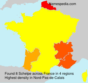 Surname Schelpe in France Surname Schelpe in France