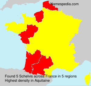 Surname Schelvis in France Surname Schelvis in France