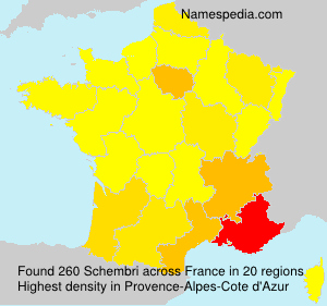 Surname Schembri in France Surname Schembri in France