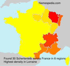 Surname Schertenleib in France Surname Schertenleib in France