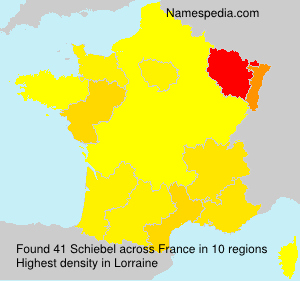 Surname Schiebel in France Surname Schiebel in France