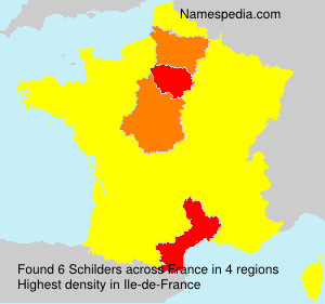 Surname Schilders in France Surname Schilders in France
