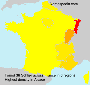 Surname Schlier in France Surname Schlier in France