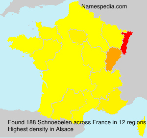 Surname Schnoebelen in France Surname Schnoebelen in France