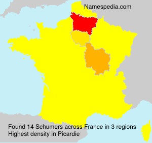 Surname Schumers in France Surname Schumers in France