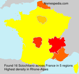 Surname Scicchitano in France Surname Scicchitano in France