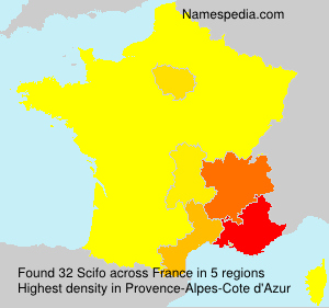 Surname Scifo in France Surname Scifo in France
