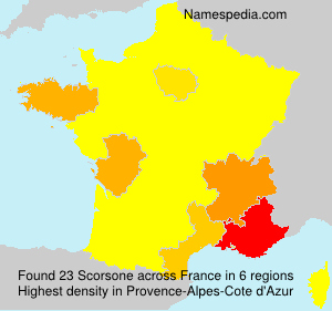 Surname Scorsone in France Surname Scorsone in France