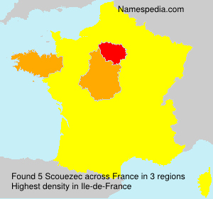 Surname Scouezec in France Surname Scouezec in France