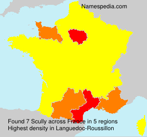 Surname Scully in France Surname Scully in France
