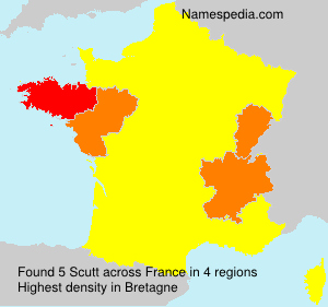 Surname Scutt in France Surname Scutt in France