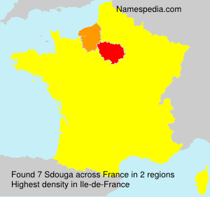 Surname Sdouga in France