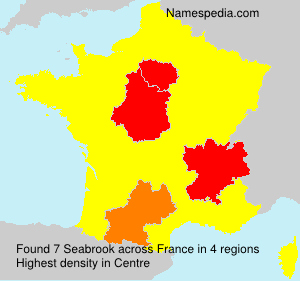 Surname Seabrook in France Surname Seabrook in France