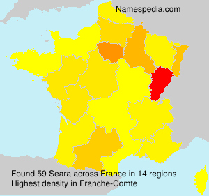 Surname Seara in France Surname Seara in France
