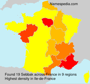 Surname Sebbak in France Surname Sebbak in France