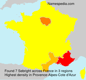 Surname Sebright in France Surname Sebright in France