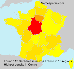 Surname Secheresse in France Surname Secheresse in France