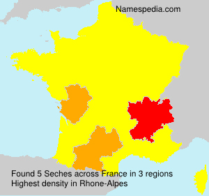 Surname Seches in France