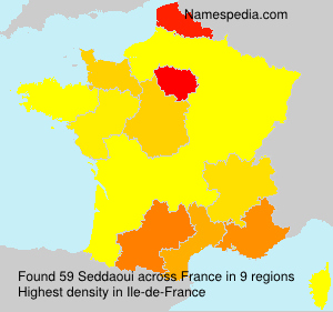 Surname Seddaoui in France Surname Seddaoui in France