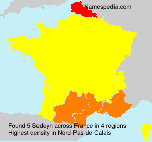 Surname Sedeyn in France Surname Sedeyn in France