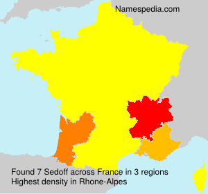 Surname Sedoff in France Surname Sedoff in France