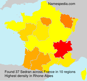Surname Sedran in France Surname Sedran in France