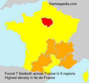 Surname Seeboth in France Surname Seeboth in France