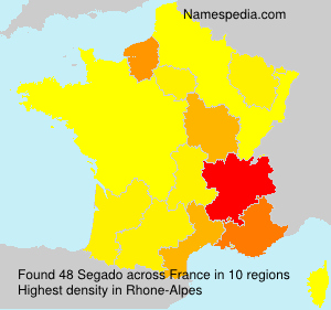 Surname Segado in France Surname Segado in France