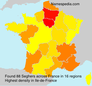 Surname Seghers in France Surname Seghers in France