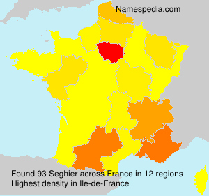 Surname Seghier in France Surname Seghier in France