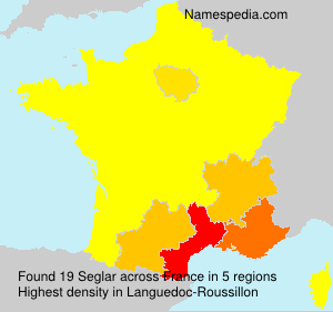 Surname Seglar in France Surname Seglar in France