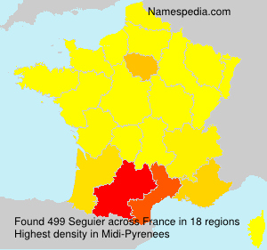 Surname Seguier in France Surname Seguier in France