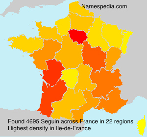 Surname Seguin in France Surname Seguin in France