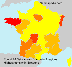 Surname Seib in France Surname Seib in France