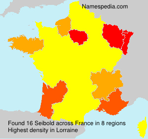 Surname Seibold in France Surname Seibold in France