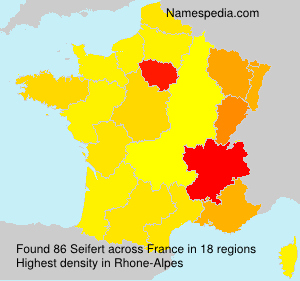 Surname Seifert in France Surname Seifert in France